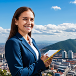자기 위로의 심리적 원리 이해하기 - Overcoming Challenges**

A professional woman, fully clothed in business casual attire, confidently ...
